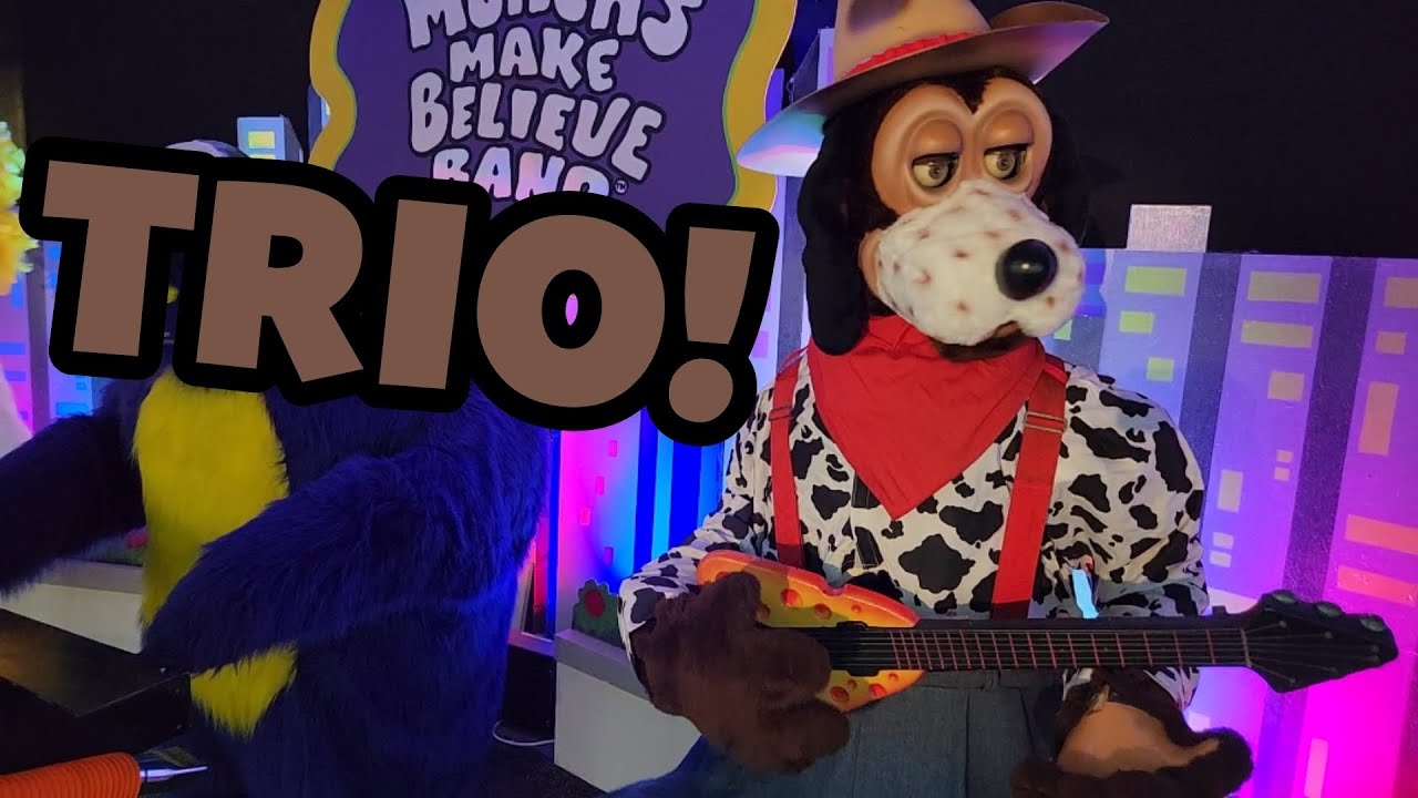 Trio | Pineville, NC | Chuck E. Cheese | Show 1 2023 - YouTube