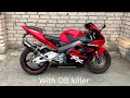 photon pex 7 slip on exhaust install on honda cbr 954rr fireblade