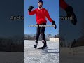 how to hockey stop quickly 🔥😱 iceskating tips holidayswithshorts shorts