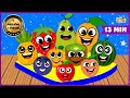 Ten Little Fruits + More | Songs for KIDS | Best Toddler Learning Song