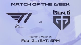 Match of the Week 4 | 2022 LCK 스프링 스플릿