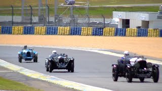 HIGHLIGHTS RACE GRID 1 ENGINE SOUND 1925 -1939 (LE MANS CLASSIC 2016)