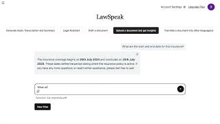 LawSpeak.ai - Document Insights