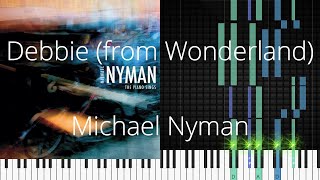 🎹 Debbie (from Wonderland), Michael Nyman, Synthesia Piano Tutorial