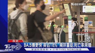 「入境3+4」難擋BA.5 醫憂:3個月後疫情再升｜TVBS新聞