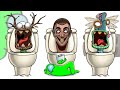 Love, death and...Spooky Toilet: Mini Crewmate Kills Wubbox | Among Us Animation