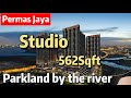 Permas Jaya | Parkland By The River | One Bed One Bath | 3.2 Meter Ceiling Height | 12km to CIQ