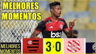 FLAMENGO 3 x 0 BANGU - Melhores Momentos - Campeonato Carioca - Vídeo Completo