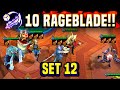 10 Guinsoo's Rageblades: The Craziest Augment in TFT Set 12 Magic and Mayhem! || TFT Set 12