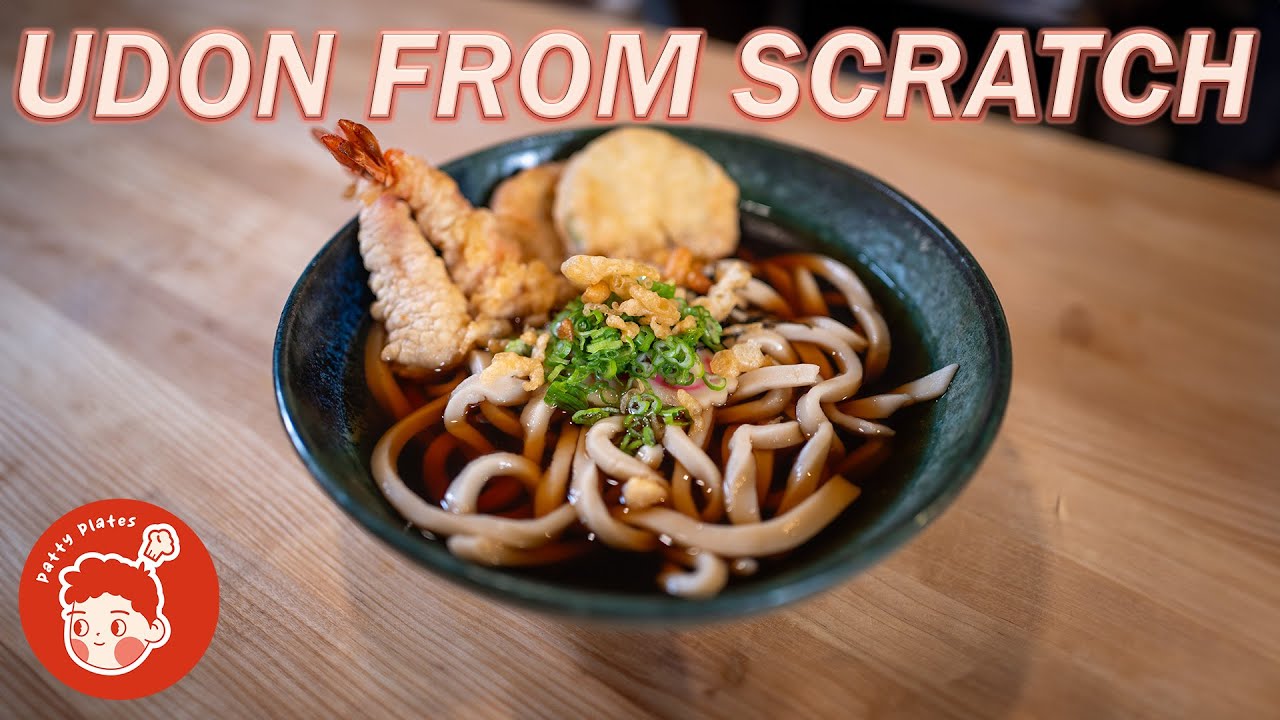 How To Make Udon From Scratch Youtube