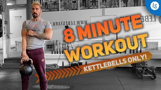BUSY PARENTS - This 8 MINUTE Kettlebell Workout Will Save You Time