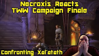 World of Warcraft: The War Within Campaign Finale | Confronting Xal'atath Cinematic | Necro Reacts