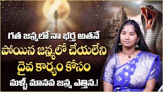 గత జన్మలో నాభర్త అతనే | Snake Girl Nagarani Bhavitha Revealed About Her Past Life Husband | VikramTv