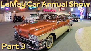 LeMay Car Annual Show Walkthrough Part 3: GREAT classic car collection 美國古董汽車展覽秀P3