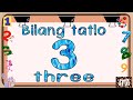 PAANO MATUTONG BUMILANG? BASIC MATH: BILANG TATLO (THREE) 3 || Teacher Ellen