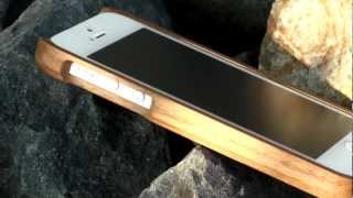 【Hacoa】Wooden Case for iPhone5 （木製iPhoneケース）iPhone5対応