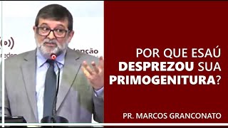 Por que Esaú desprezou sua primogenitura?