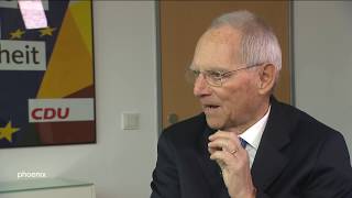 phoenix tagesgespräch mit Wolfgang Schäuble am 10.02.20