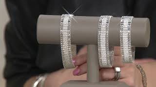 Imperial Silver Velvet Bracelet, Sterling on QVC