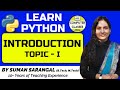 Python Introduction | Topic 1 | Python | All Computer Classes