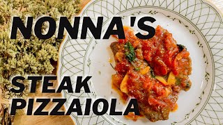 THE BEST STEAK PIZZAIOLA - Nonna's Recipe