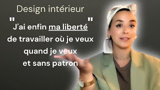 Travailler de chez soi ou ailleurs grâce au Design d'intérieur - Quelle liberté !