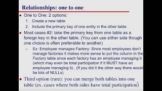 converting ERD to Relational Model