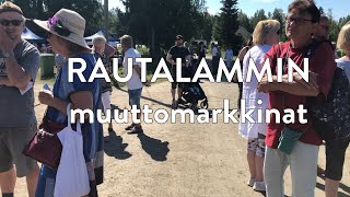 Rautalammin muuttomarkkinat 3.7.2021. Kerkonkosken Ketterän toiminta.