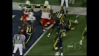 Owen Schmitt Breaking Tackles VS. Lousville (2005)