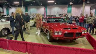 Unveiling a Pontiac GTO with special guest Courtney Hansen at MCACN