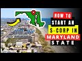 How to Form & Set Up An S Corp in Maryland in 2024 (S-Corporation Online) | Incorporate in MD State