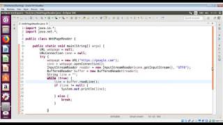 How To read Web Page content in Java