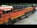 runaway locomotive and head on collision in rome georgia bnsf and norfolk southern railway