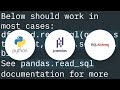 SQLAlchemy ORM conversion to pandas DataFrame