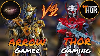 ARROW GAMER CHALLENGE ME FOR 1v1 TDM😳| @ArrowGamer vs @ThorGaming77