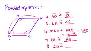 Introduction to Geometry 32 Parallelograms