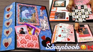 LOVE/BIRTHDAY/ANNIVERSARY SCRAPBOOK|Gift your loved one's this special scrapbook on this valentine's