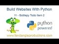 Python Web Frameworks: 11 bottle item 2