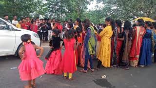 Durga puja dalkhai Dance video girl dance jay ma durga