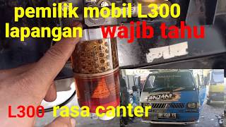 Setting tenaga mobil L300 /setel klep dan penambahan filter solar cadangan