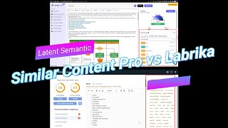 Latent Semantics Difference -SEO Test: Similar Content Pro vs Labrika