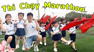 Gia Đình Hằng Nheo Đưa Quỳnh Nhi Đi Thi Chạy Marathon | Hằng Nheo Vlog