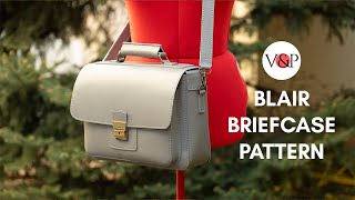 How to Make  the Blair Briefcase (Link to Pattern in Description)