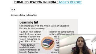 ASER Report 2020 | UPSC | Current Affairs | Skyrise Academy