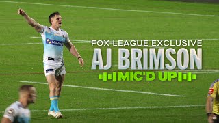 Mic'd up AJ Brimson suffers hamstring injury against the Sea Eagles | Fox League
