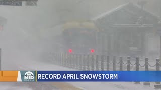 WCCO Mid-Morning Crew Discusses April Snowstorm That Broke Records