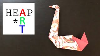 Moderato Origami - A Traditional Origami Swan