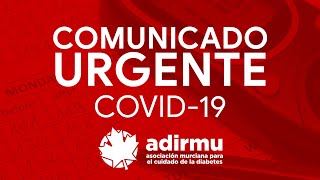 adirmu | Comunicado Urgente COVID-19