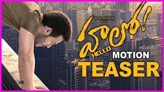 Akhil's Hello First Look - Motion Teaser | Akhil Akkineni | Second Movie