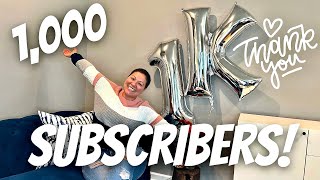 0 TO 1,000 SUBSCRIBERS ON YOUTUBE! | 1K CELEBRATION